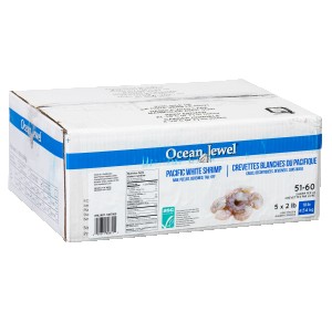 Frozen Raw Pacific White Shrimp